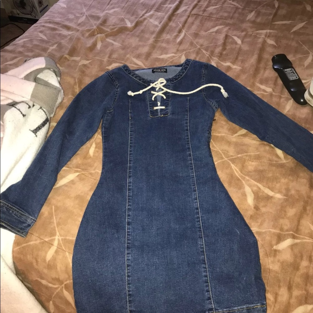 Fashion nova Jean dress